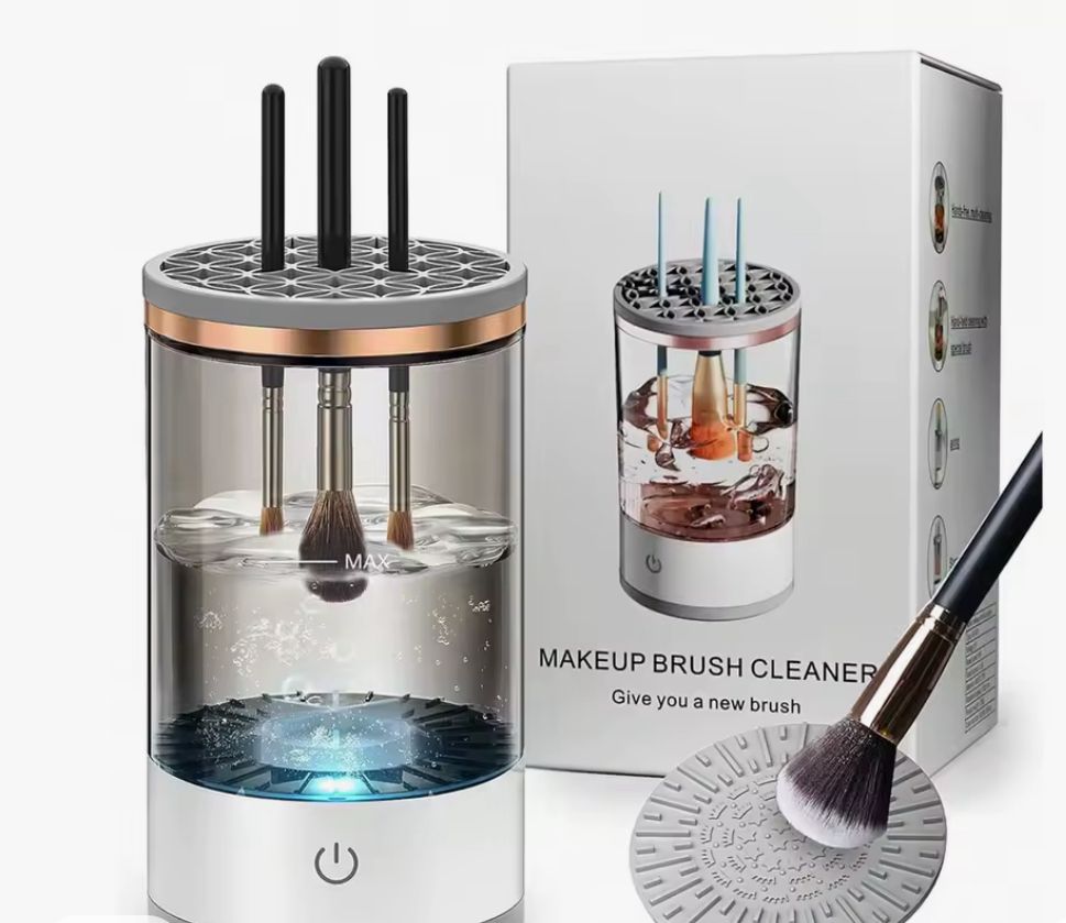 Maquina Limpiadora Eléctrica De Brochas De Maquillaje