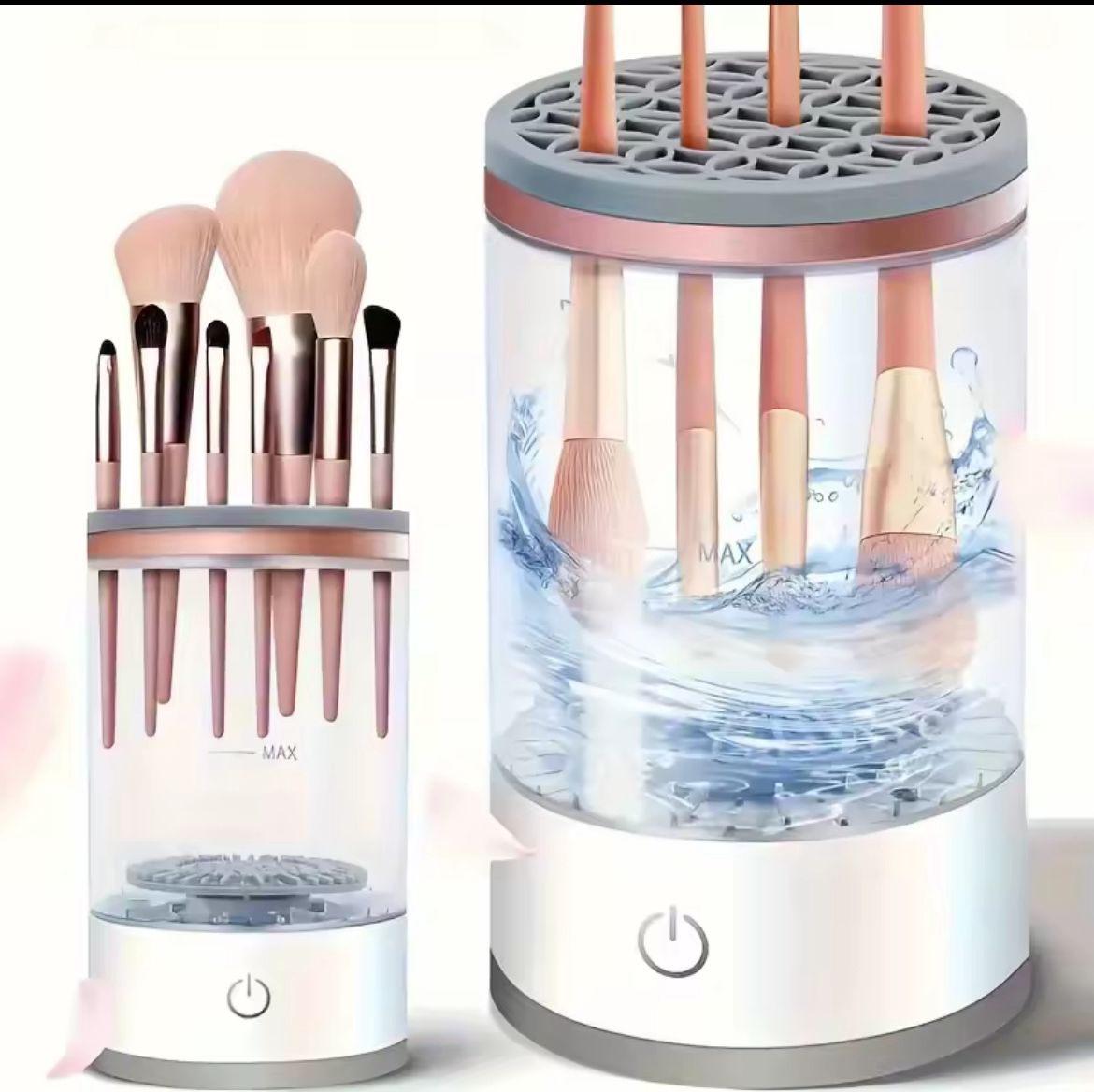 Maquina Limpiadora Eléctrica De Brochas De Maquillaje